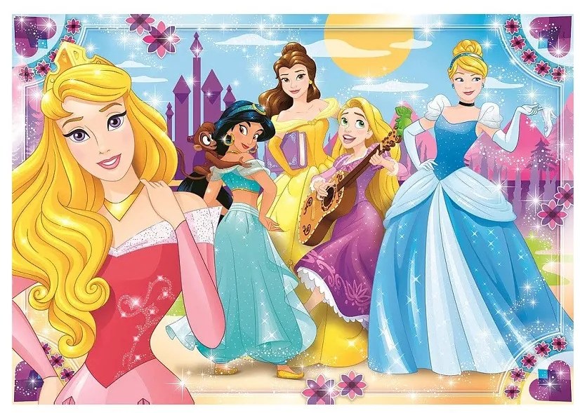 Disney Hercegnők Kingdom 104 db-os maxi puzzle Clementoni