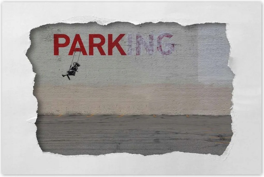 Poszterek 90x60 Banksy PARKing