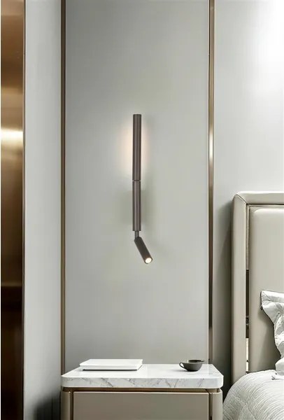 Searchlight 28127LT - LED spotlámpa ARCHITECT LED/7W/230V barna