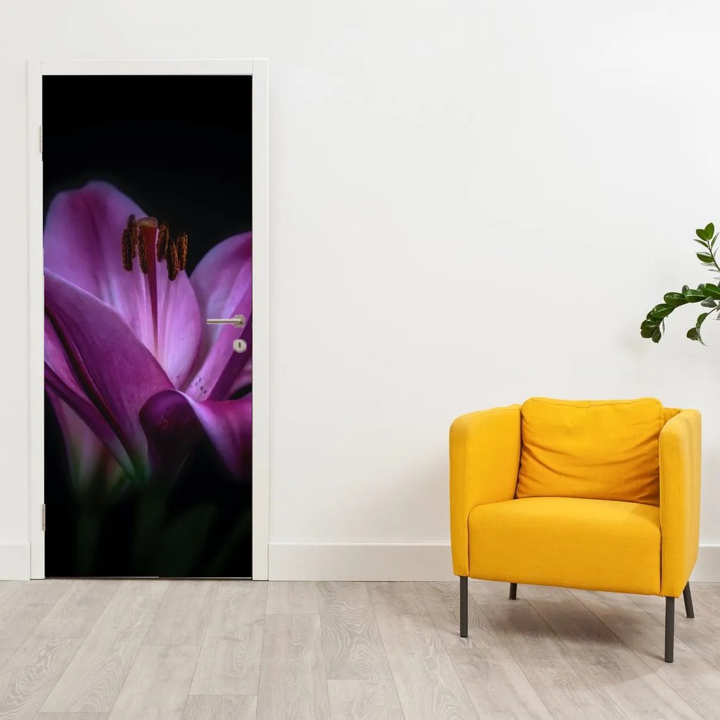 Fotótapéta ajtóra - Liliom (95x205cm)