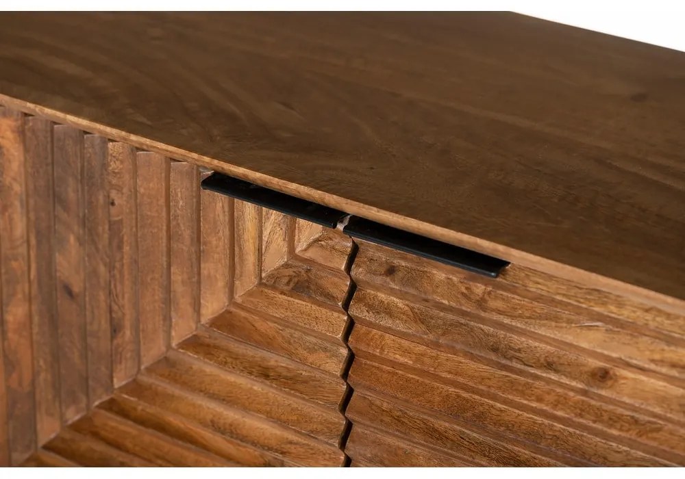 Natúr színű mangófa komód 170x79x40 cm Nereida – MOME