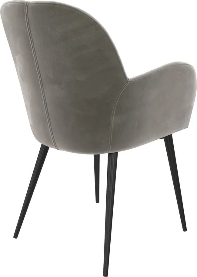 Szürke kárpitozott étkezőfotel Fitz – Støraa