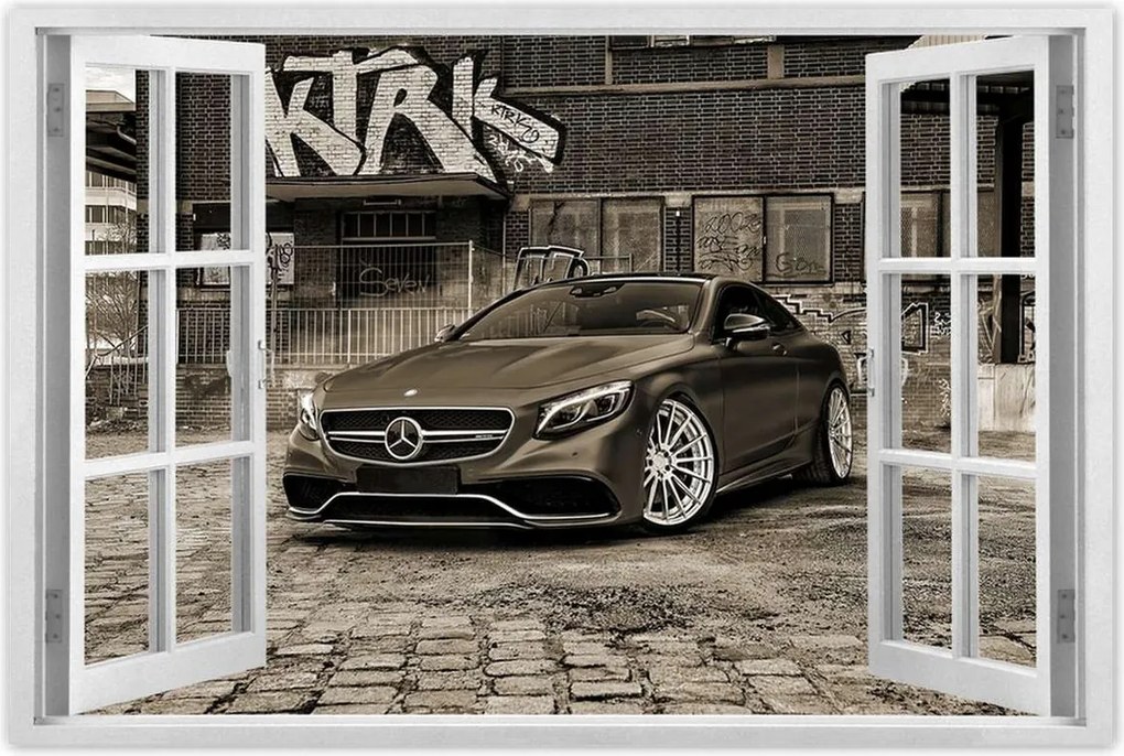 Poszterek 120x80 Mercedes sportautó