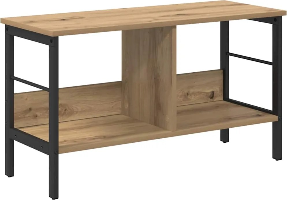 vidaXL Könyvespolc Artisan tölgy 82 x 32 x 47 cm Faanyag