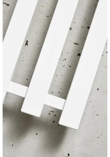 P.M.H. P2W/4 - Fürdőszobai törölközőszárító radiátor PLUTO 406 W 150 cm fehér