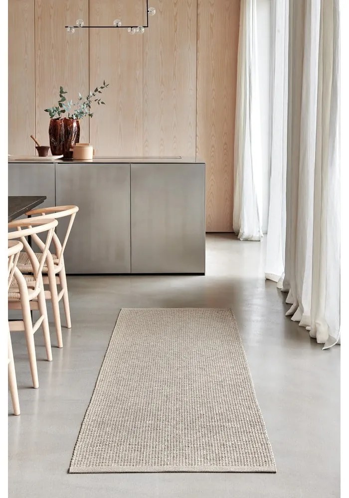 Bézs kültéri-beltéri futószőnyeg 70x180 cm Emm Potato – Pappelina