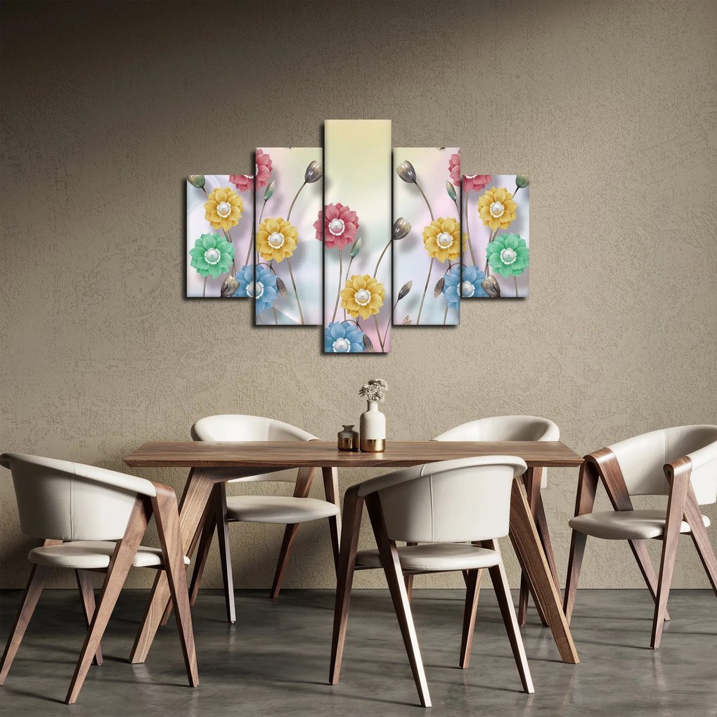 Kép - Színes rét (150x105 cm)