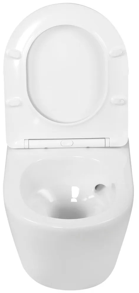 Kasos fali rimless WC