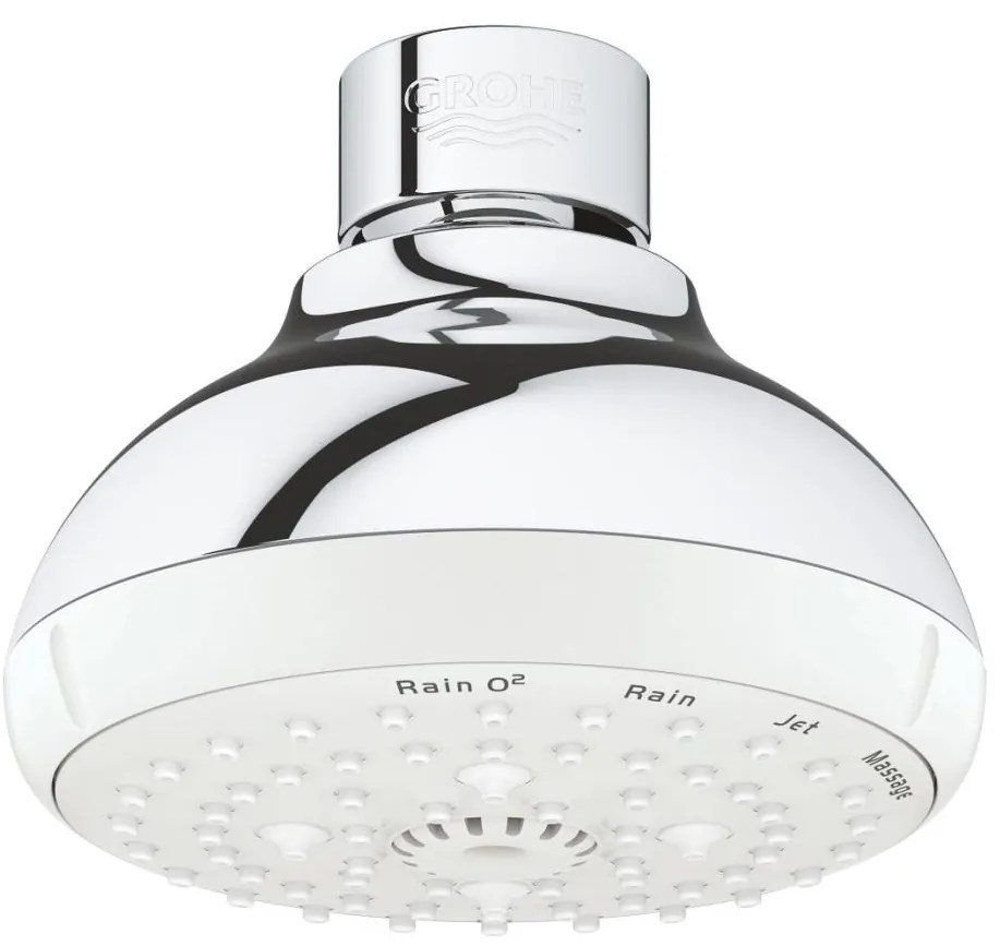 GROHE 27606001 - NEW TEMPESTA 100 zuhanyfej, 100 mm, polírozott króm