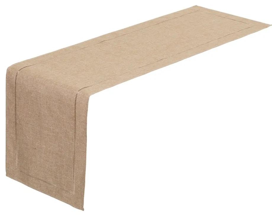 Bézs asztali futó, 150 x 41 cm - Unimasa