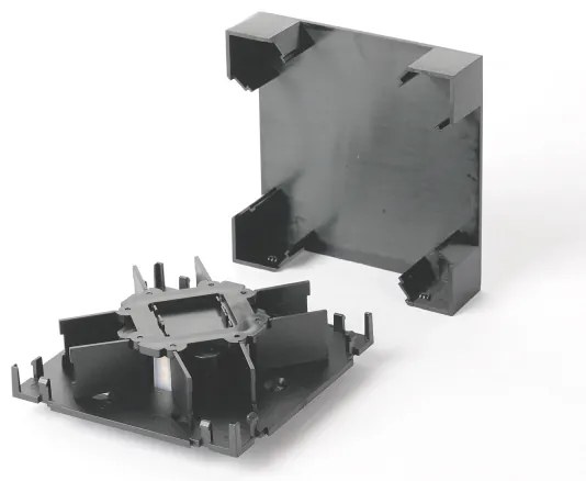 Brilagi - QUADRAY LED/4W/230V kültéri fali lámpatest, antracit, IP65