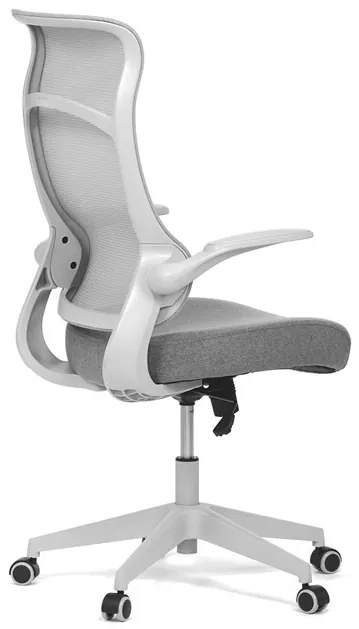 Szürke Hálós Irodai Szék, Hinta Mechanikával. GREY – KA-A182