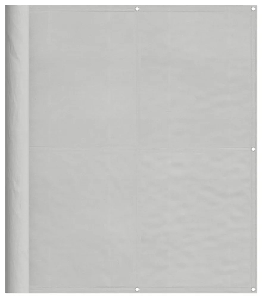 világosszürke 100% oxford poliészter erkélyparaván 120 x 300 cm