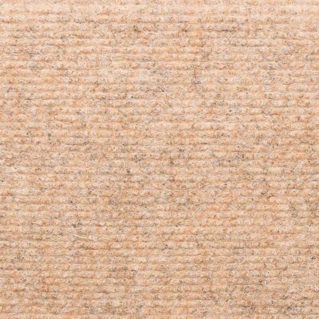 30 db öntapadós lépcsőszőnyeg, krémszínű, téglalap alakú széllel, 65 x 21 x 4 cm