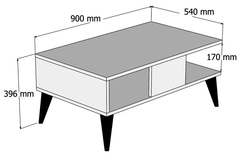 Lidya dohányzóasztal
