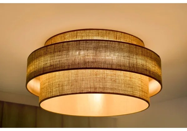 Brilagi SPACE YUTE LED 12W 230V mennyezeti lámpa, 50 cm, bézs