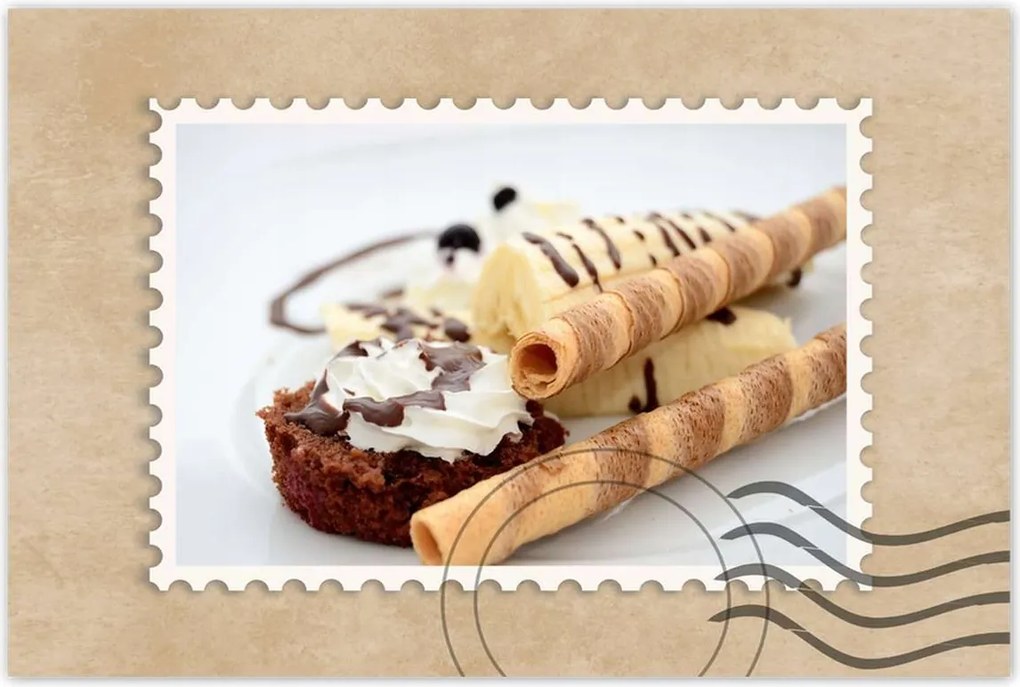 Poszter 60x40 Krémszínű cső