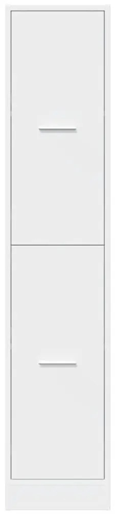 fehér patikusszekrény 30 x 41 x 144,5 cm rétegelt fából