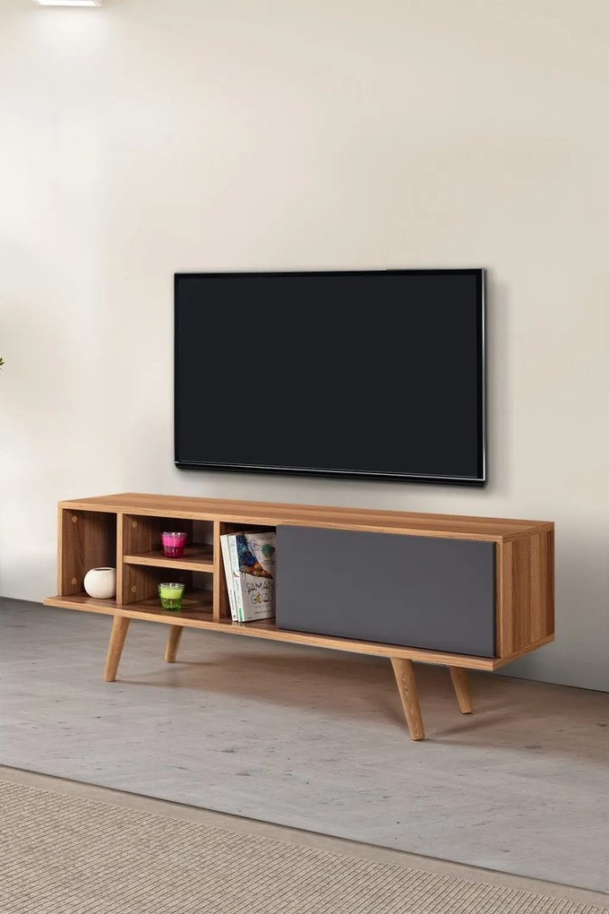 Ela TV-állvány, 130 cm – TR707DWL1218