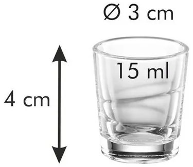 Tescoma myDRINK 6 részes röviditalospohár-készlet, 15 ml, S