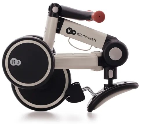 KINDERKRAFT - Gyermek tolós bicikli 3in1 4TRIKE szürke