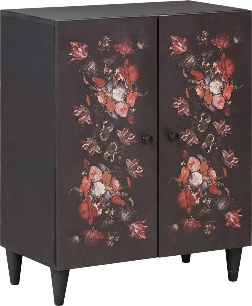 vidaXL Tároló szekrények Sokszínű 60 x 33.4 x 75.1 cm Tömör Mangófát