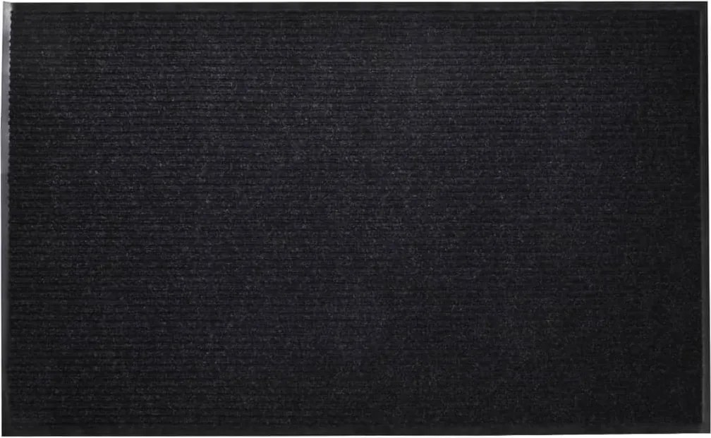 vidaXL fekete PVC lábtörlő 90 x 120 cm