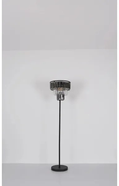 Globo 15695S - Állólámpa NAXIS 3xE27/40W/230V átm. 40 cm fekete