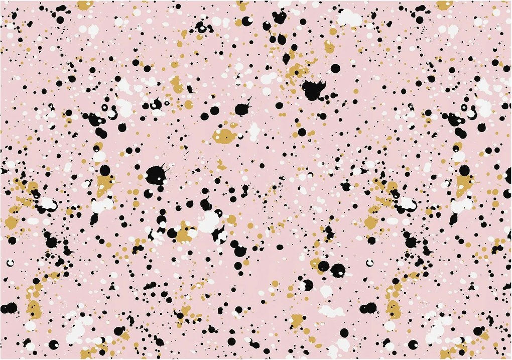 Fotótapéta Flizelin az Otthon Szobájába 3D Művészi foltok 312x219 Ragasztó