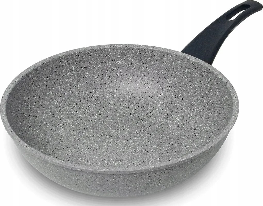 Wok serpenyő kemény alumíniumból 28cm multifunkciós Non-Stick Flonal