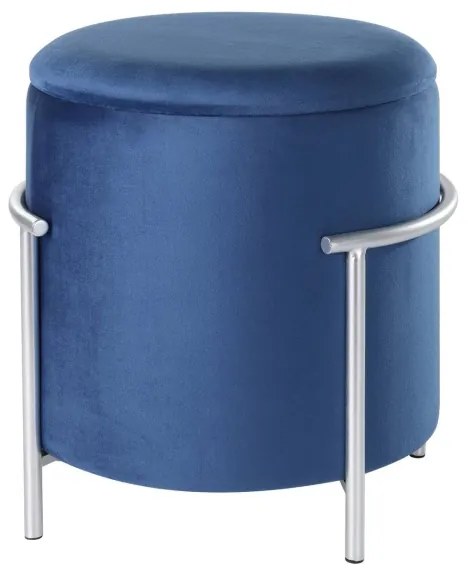 Eglo 424137 - Taburet MASHIKE 46x41 cm kék/króm