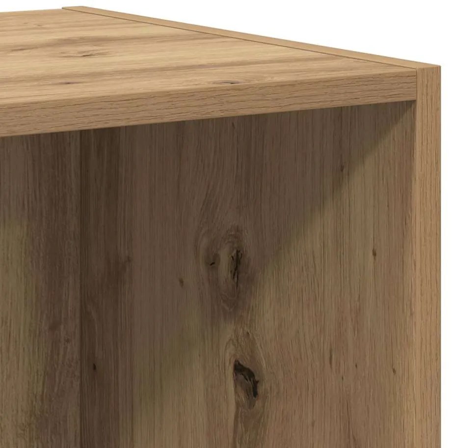 TV Szekrény Szett 2 pcs kézműves tölgy 37 x 37 x 142.5 cm