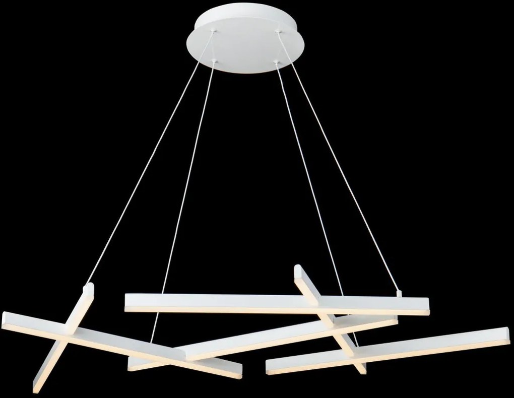 MAYTONI MOD016PL-L75W LINE Modern Led Függesztett Lámpa Fehér LED IP20