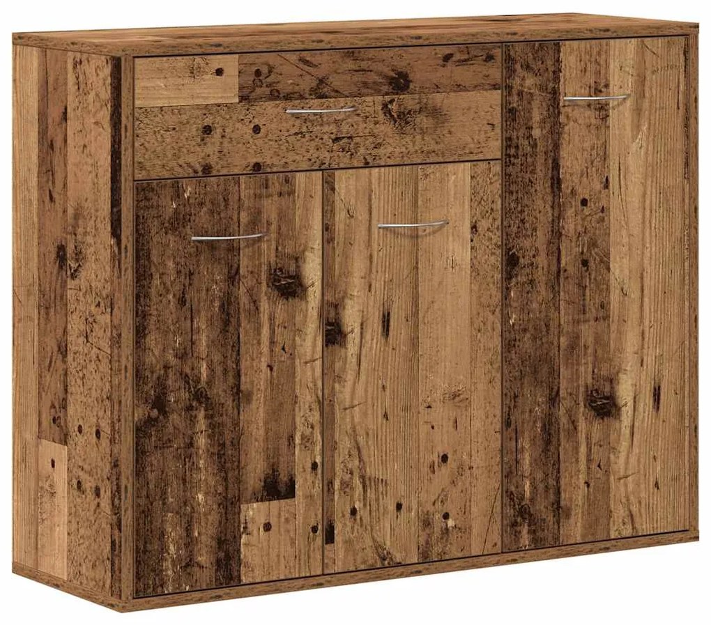 antik fa szerelt fa tálalószekrény 88 x 30 x 70 cm
