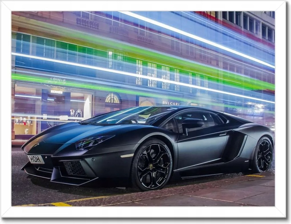 Poszterek keretben 40x30 Sportautó