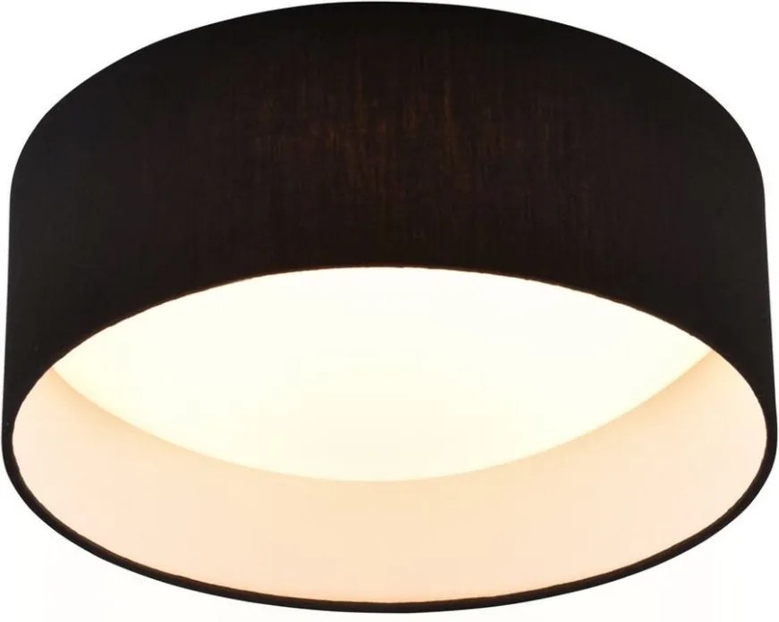 TRIO R64191102 LOCARNO Ernyős Mennyezeti Lámpa Fekete LED IP20