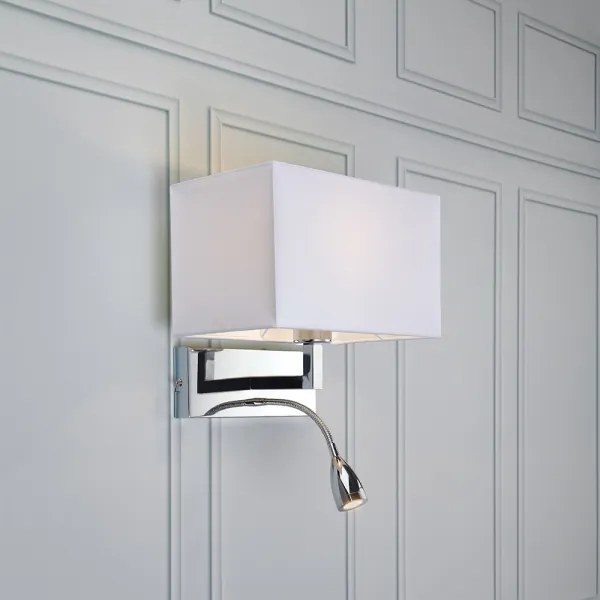 Markslöjd 106307 - LED Fali lámpa SAVOY LED/3W+E27/60W/230V