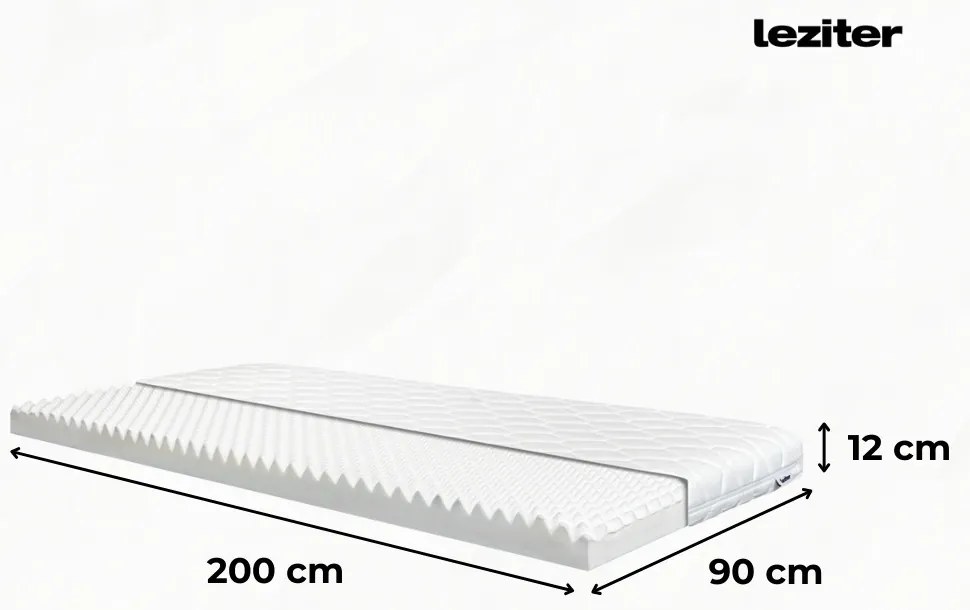 DreamX szivacs matrac 90x200x12