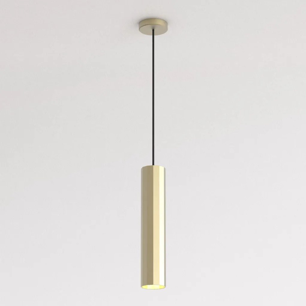 ASTRO LIGHTING 1442012 HASHIRA Hengeres Függesztett Lámpa Matt Arany GU10 IP20
