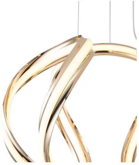 LED Csillár zsinóron LED/38W/230V 3000K