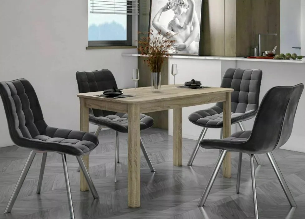 Diego II bővíthető asztal sonoma tölgy 105-140 cm