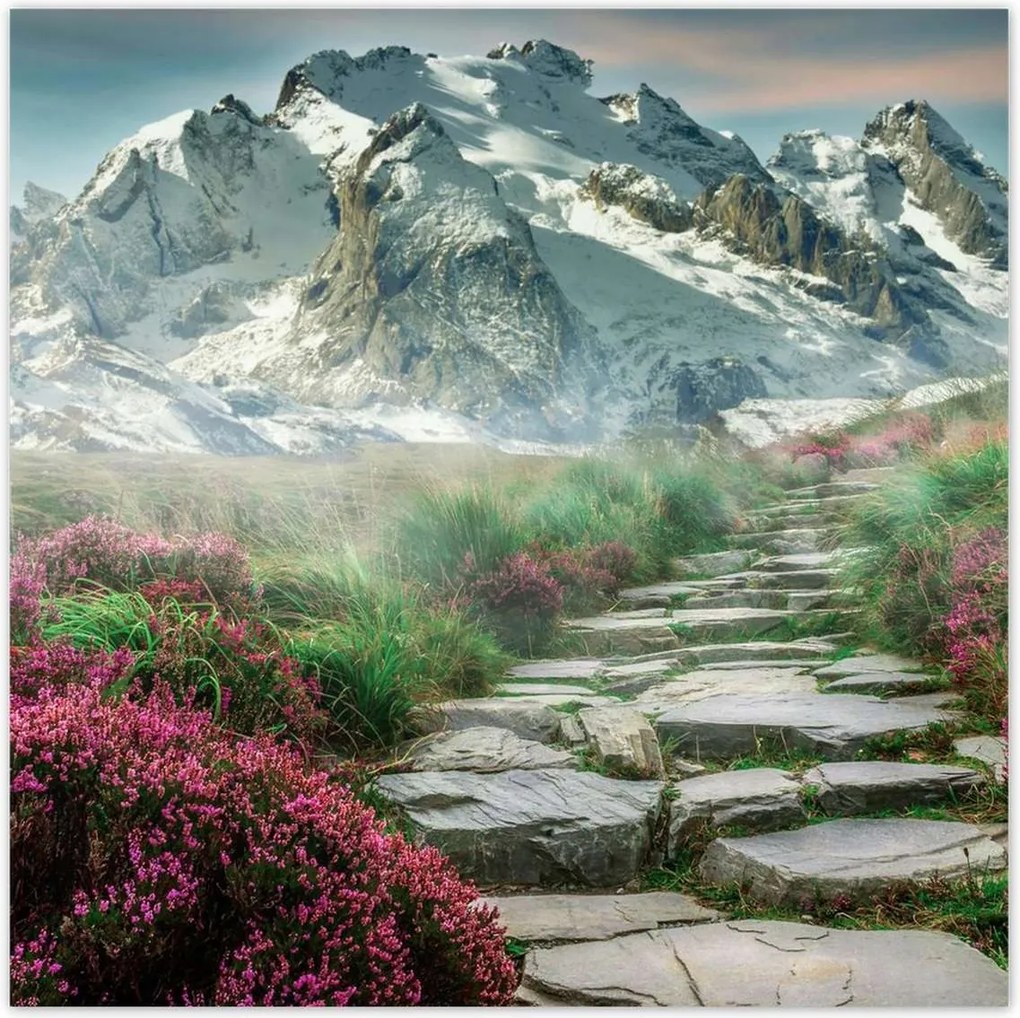 Poszterek 100x100 Hegyi kilátás