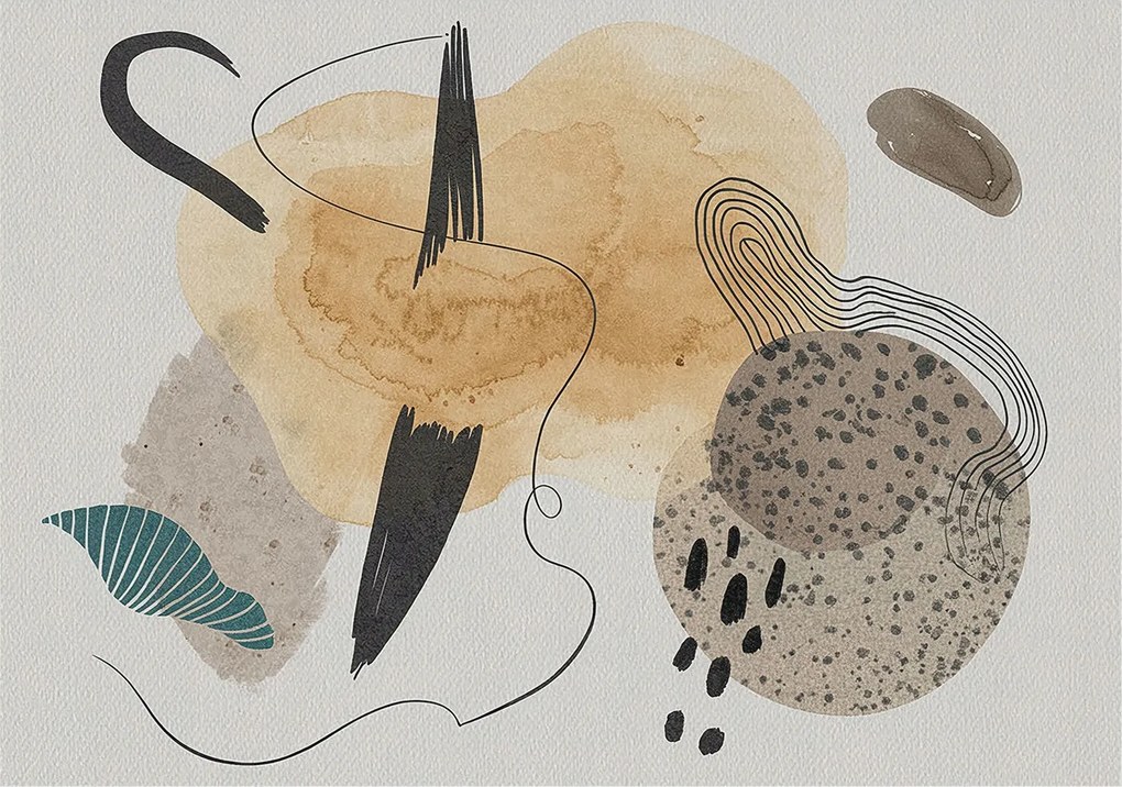 Fotó Fali tapéta Falfestmény Absztrakt kompozíció 312x219