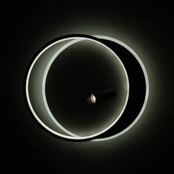 BRILAGI - LED dimmelhető mennyezeti lámpatest UNITY LED/48W/230V + 1xGU10/3W fehér/fekete + távirányító