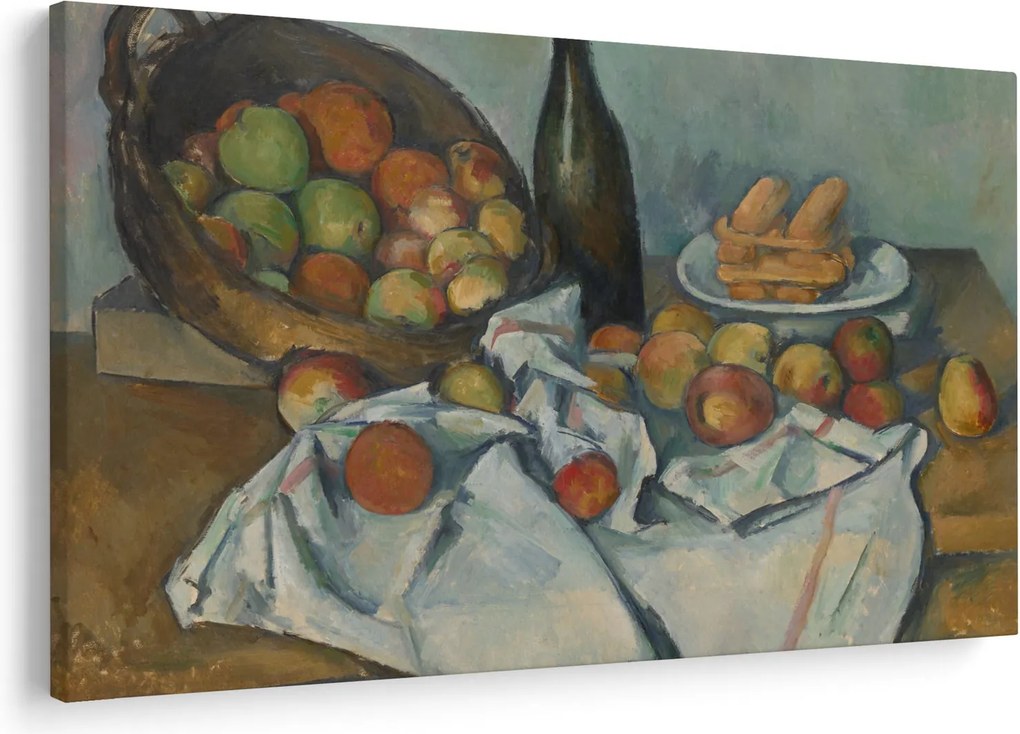 Kép - Paul Cezanne, The Basket of Apples, reprodukciók (90x60 cm)