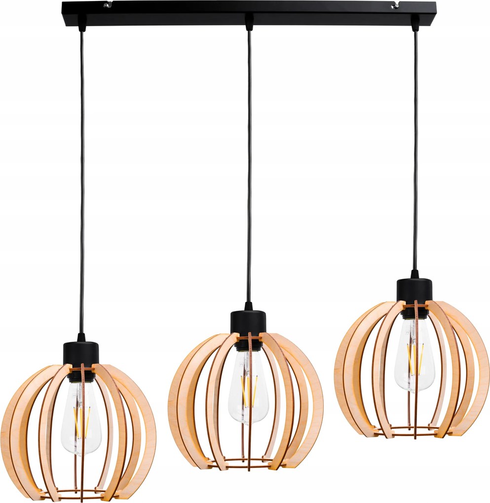 Függőlámpa Túlnyúlás mennyezeti csillár Gömb Fa 3