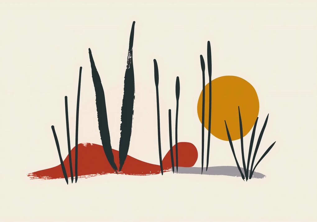 Poszter 100x70cm Nád a Nyugaton