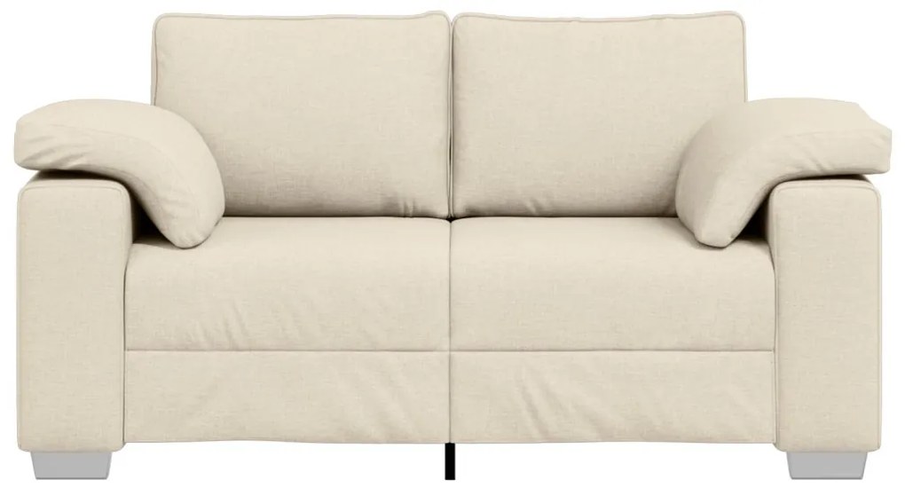 vidaXL Kanapé Bézs 160 x 77 x 82 cm Lábbal kevert anyag