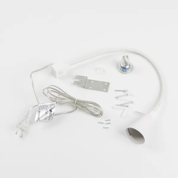 LED csíptethető lámpa 1xGU10/4,7W/230V fehér