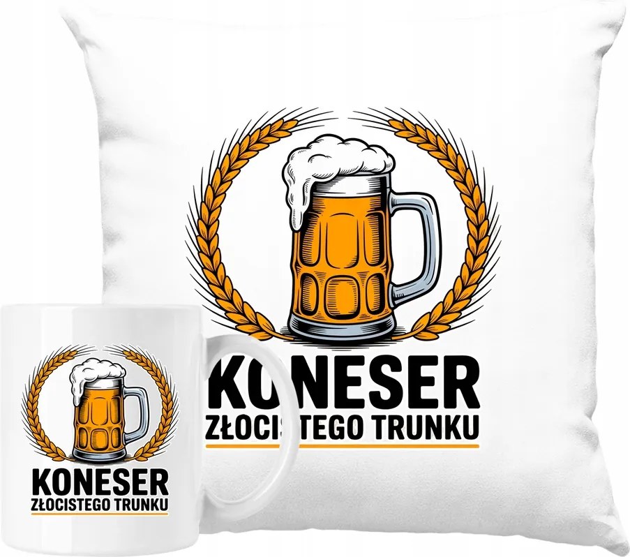 Bögre szett Arany ital ínyenc párna 2 Ajándék ötlet